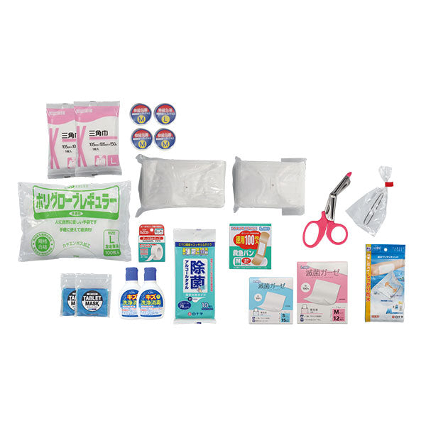 防災用救急箱セット10人用(フルセット) 400-524